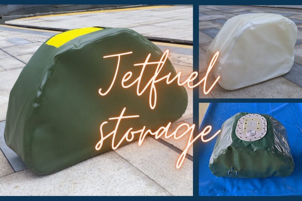 applications-jet fuel storage bladders-custom shapes