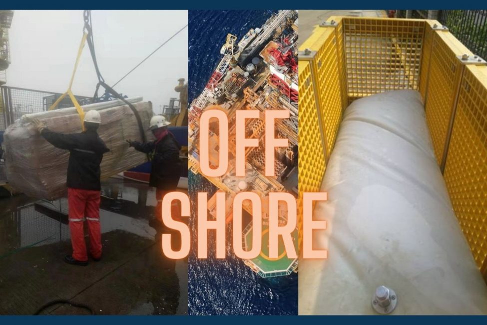 applications-chemical storage bladder-offshore platform