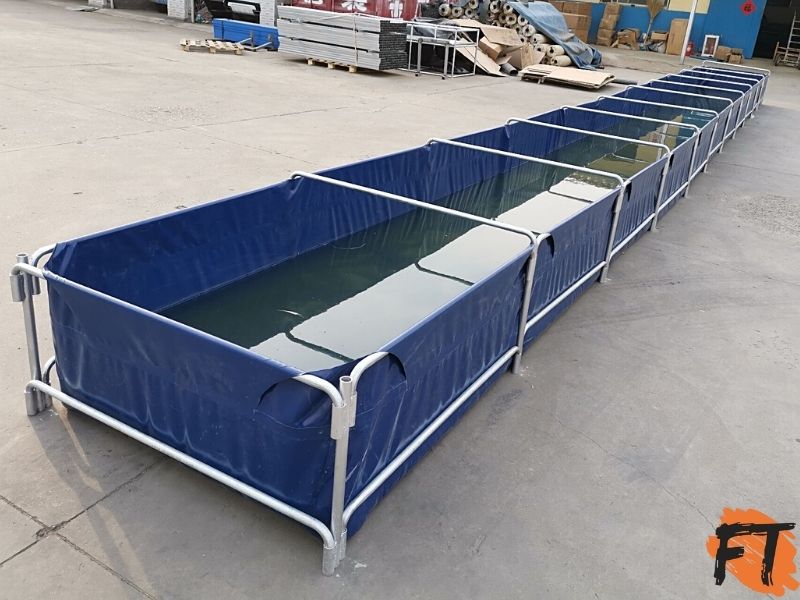 fish farming tanks-frame tank-11,000L