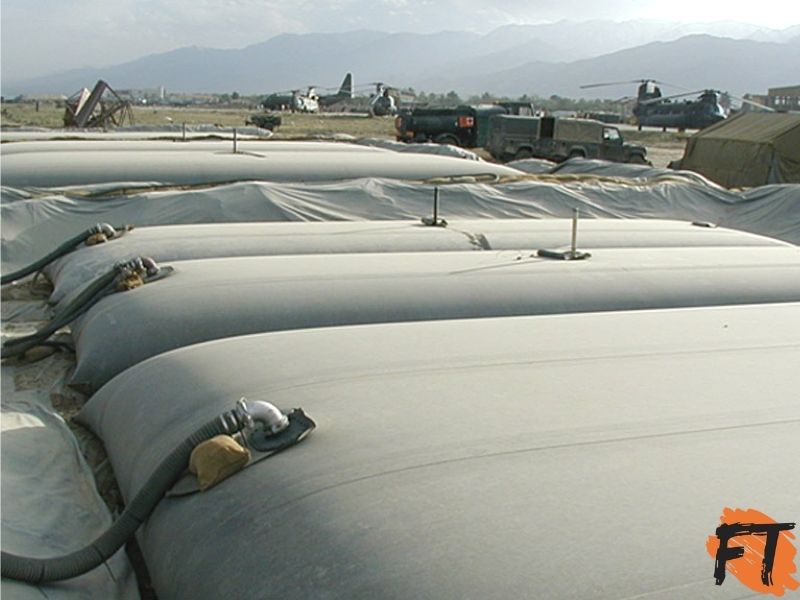 frac tank-pillow tank-200,000L fuel storage tank