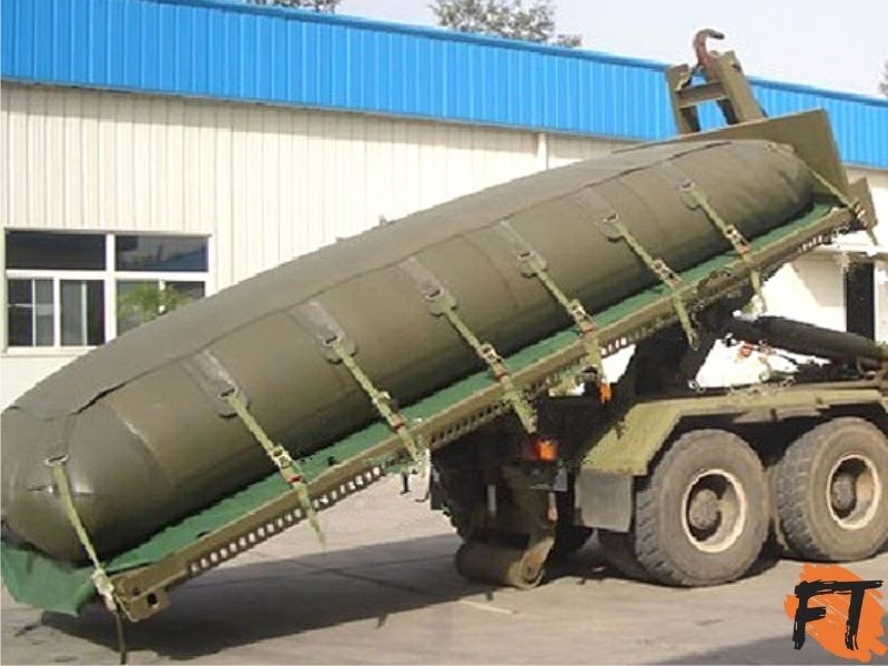 fuel bladder-pillow tank-military fuel transportation