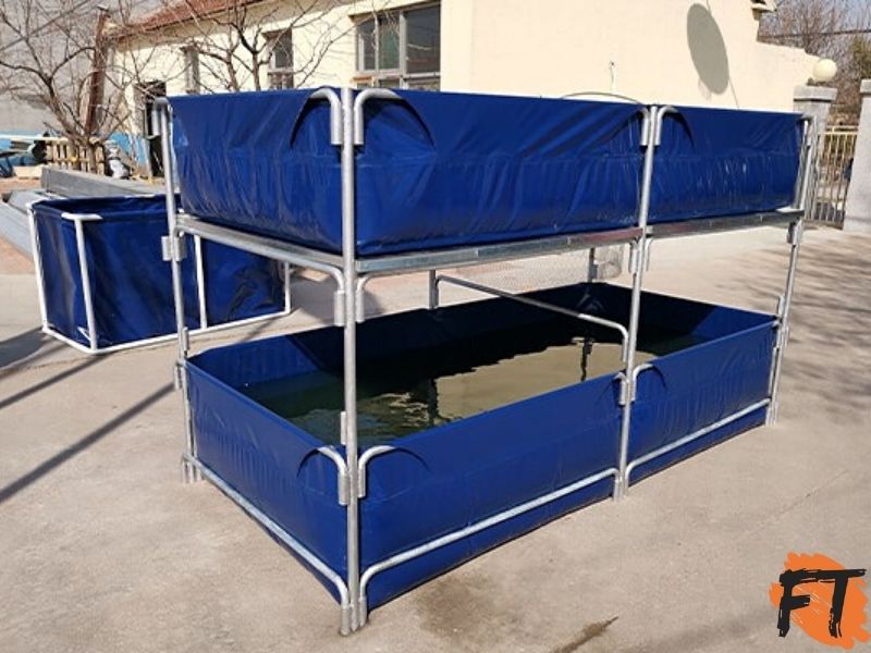 frame pool-round frame tank-double layers-2800L