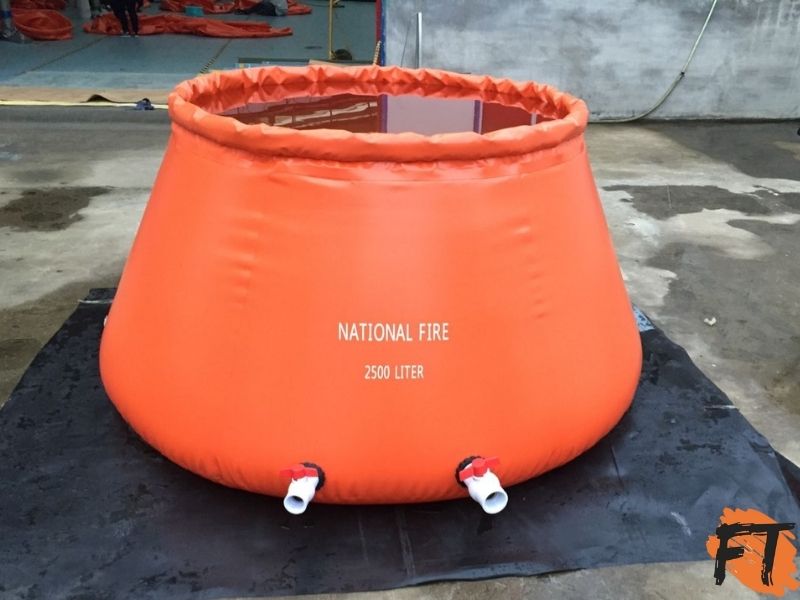 fire water tank-onion tank-self-supporting-2500L