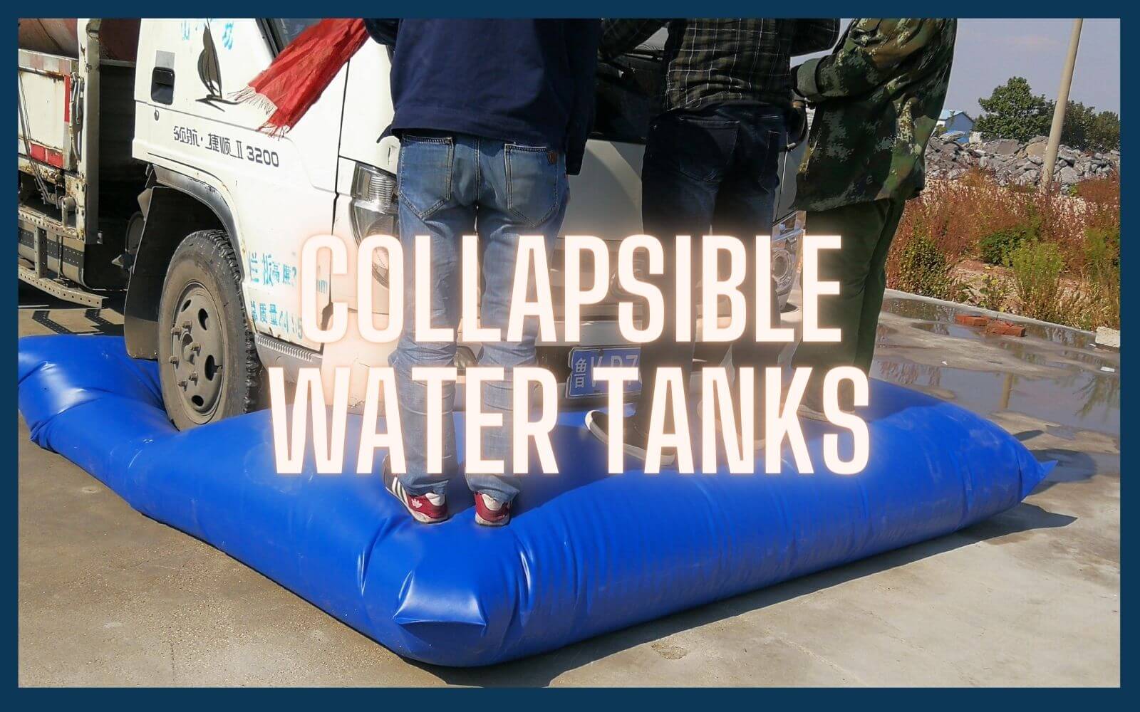 blog-Collapsible Water Tanks Strong collapsible water tanks-can be tested in violent test