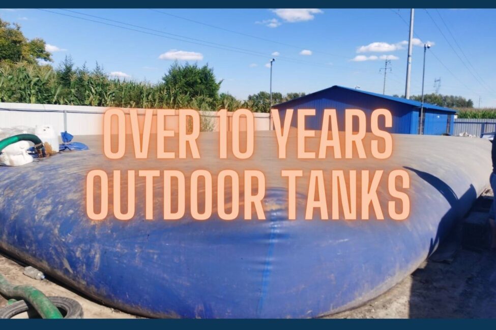 Collapsible outdoor tanks- UV-Resistant- Over 10 Years Lifespan