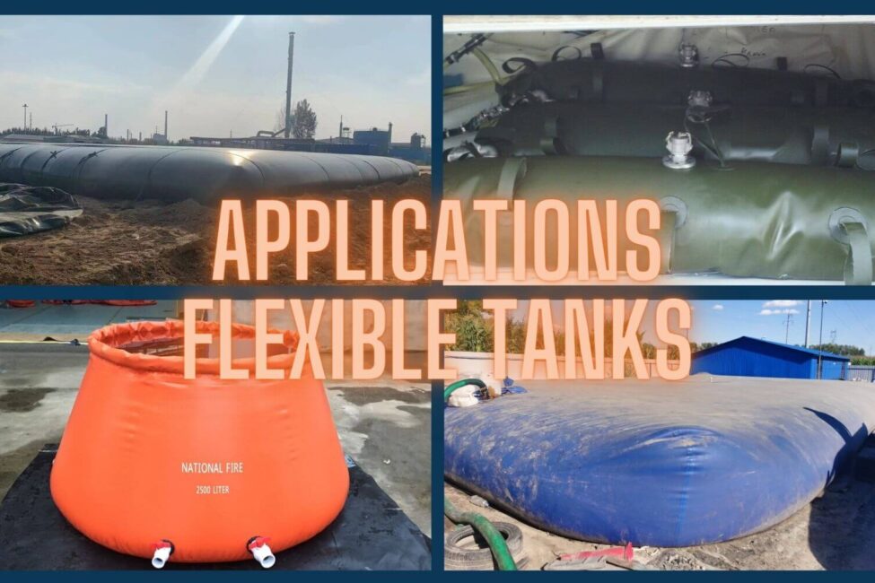 flexible storage containers-various working places