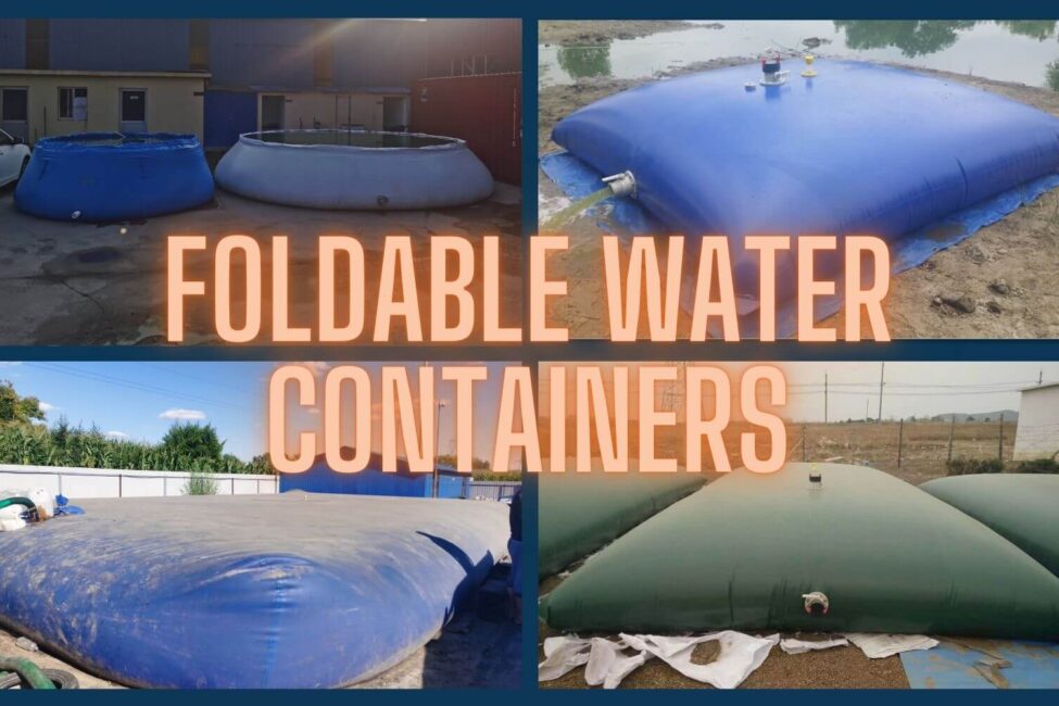 blog-foldable water containers foldable water containers in construction site