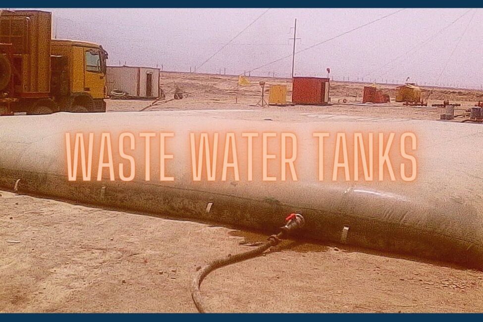 blog-waste water tanks waste water tanks-pillow tanks for wastewater at construction site