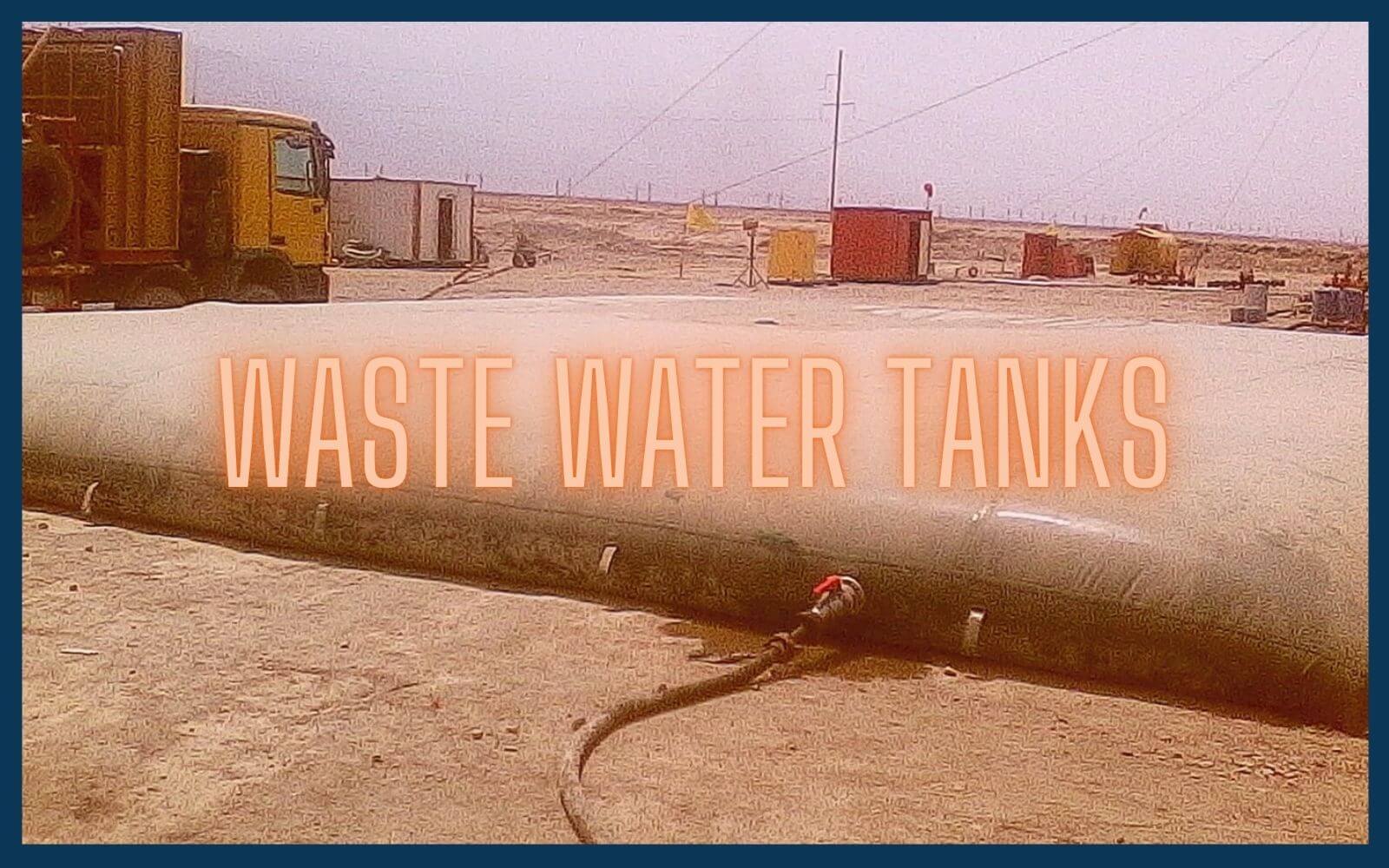 blog-waste water tanks waste water tanks-pillow tanks for wastewater at construction site