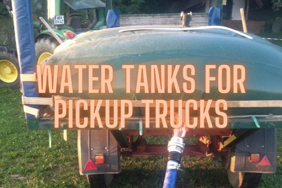 water tanks for pickup trucks-pillow tanks