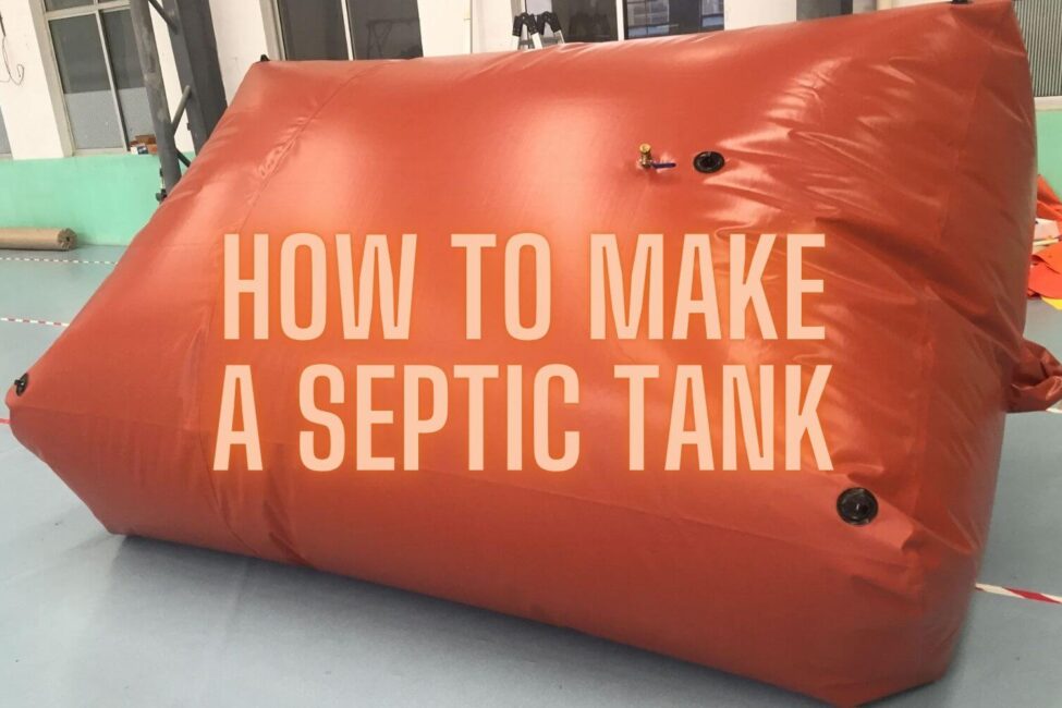 how to make a septic tank