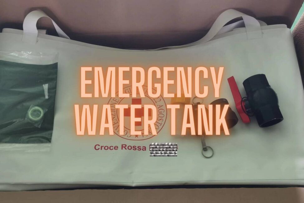 emergency water tank