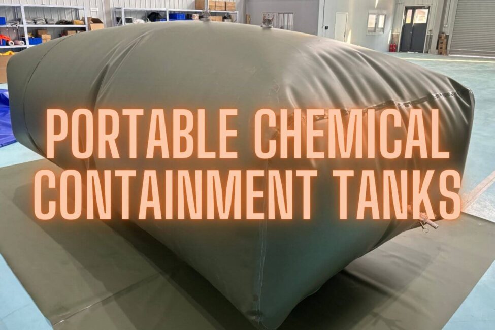 portable chemical containment tanks